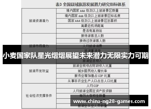 小麦国家队星光熠熠展望未来潜力无限实力可期
